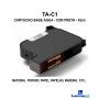 Cartucho Inkjet TA-C1 base água cor preta para datadores TIJ