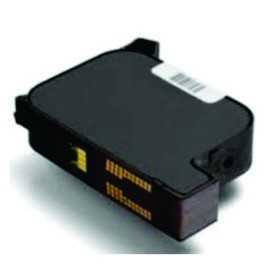 Cartucho TS-01 remanufaturado com tinta preta para datadores inkjet TIJ