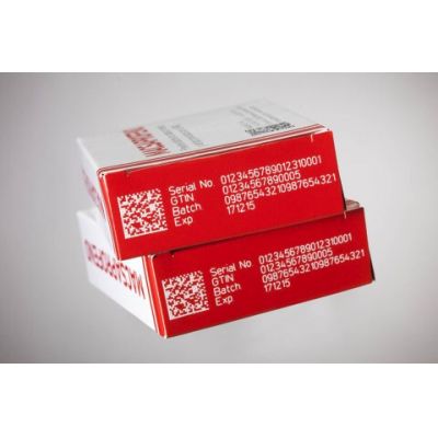 Cartão caxinha de remdios ,cosmeticos com datador inkjet